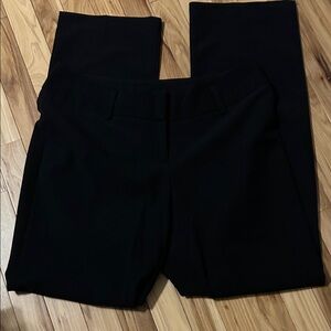 Worthington Black Straight-Leg Dress Trousers